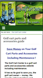 Mobile Screenshot of golfcartcenter.com